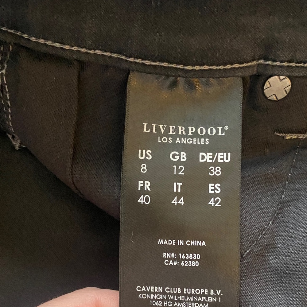 Liverpool Women's Black Skinny Jeans - Picture 5 of 6